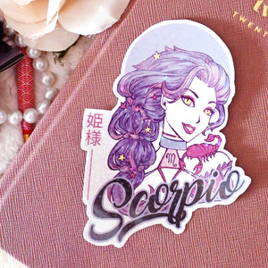 Scorpio Scorpion / Stickers XXL signe astrologique