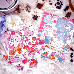 Bundle stationery and stickers Yuna / Aria