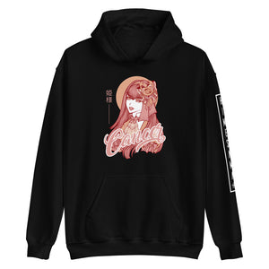 Hoodie noir signe astrologique cancer