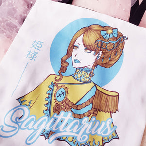 Tote bag signe astrologique sagittaire