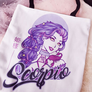 Tote bag signe astrologique scorpion