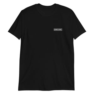 T-shirt noir brodé Himesama