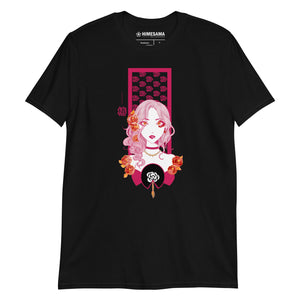 T-shirt Camellia flower - Tsubaki
