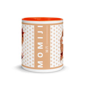 Colored mug Japanese maple - Momiji