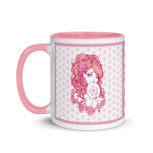 Colored mug Cherry Blossom - Sakura